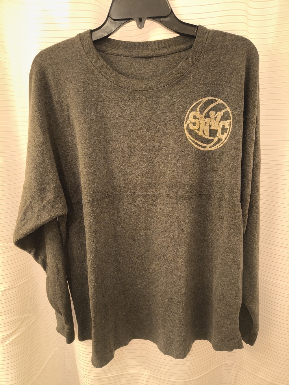 SNVC Logo Crewneck Sweater - Dark Charcoal
